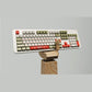 Morse Code Keycap Set, KDA Profile, PBT Dye Sub Key Cap