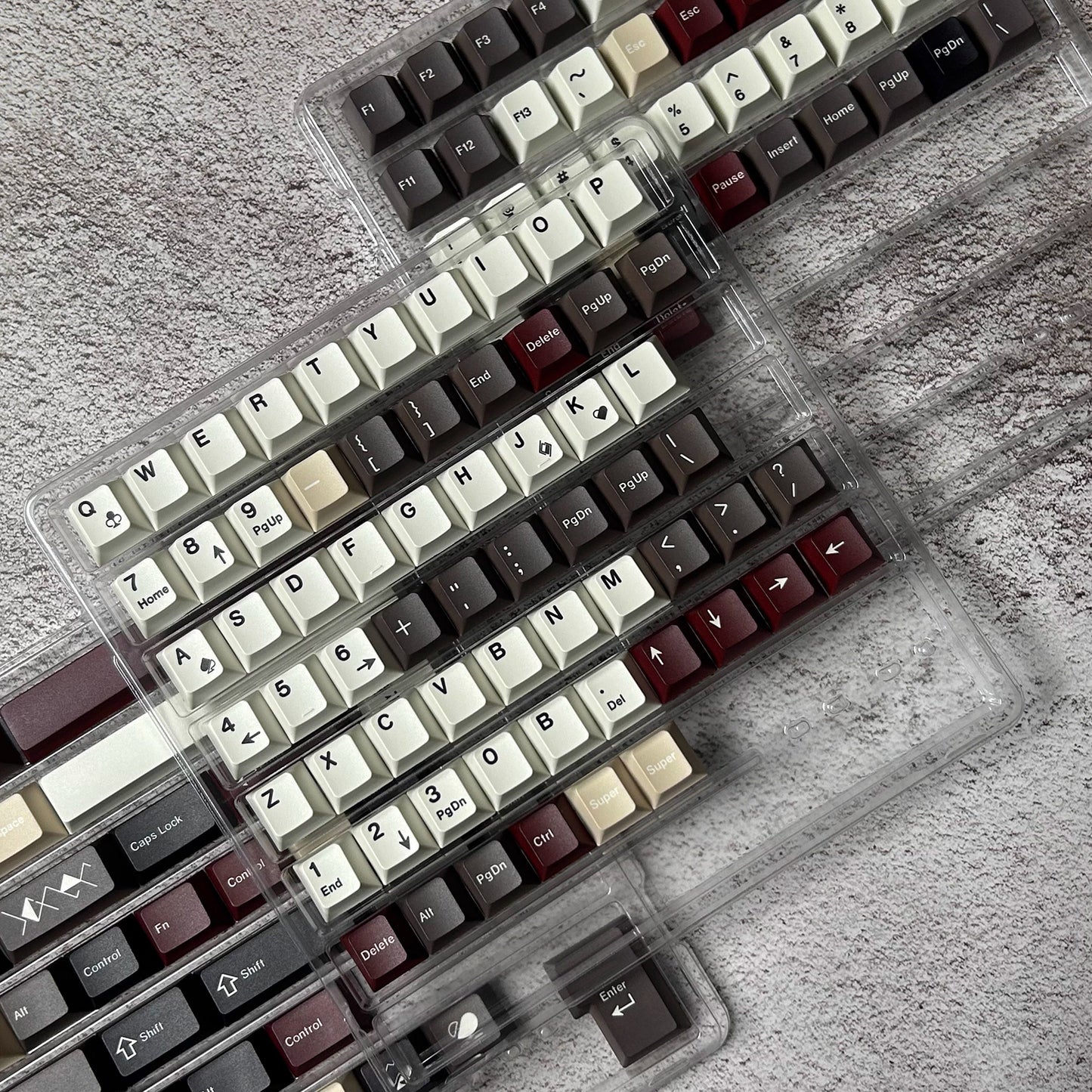MWK Poker R2 Keycap Set, Cherry Profile, Dye Sub PBT Key Cap