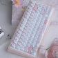 URE My Melody Cute Crystal Jelly Keycap Set, KDA Profile, Dye Sub PBT + PC