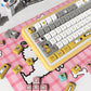 My Puppy (Yellow) Cute Keycap Set, MDA/Cherry Profile, PBT Dye Sub Key Cap