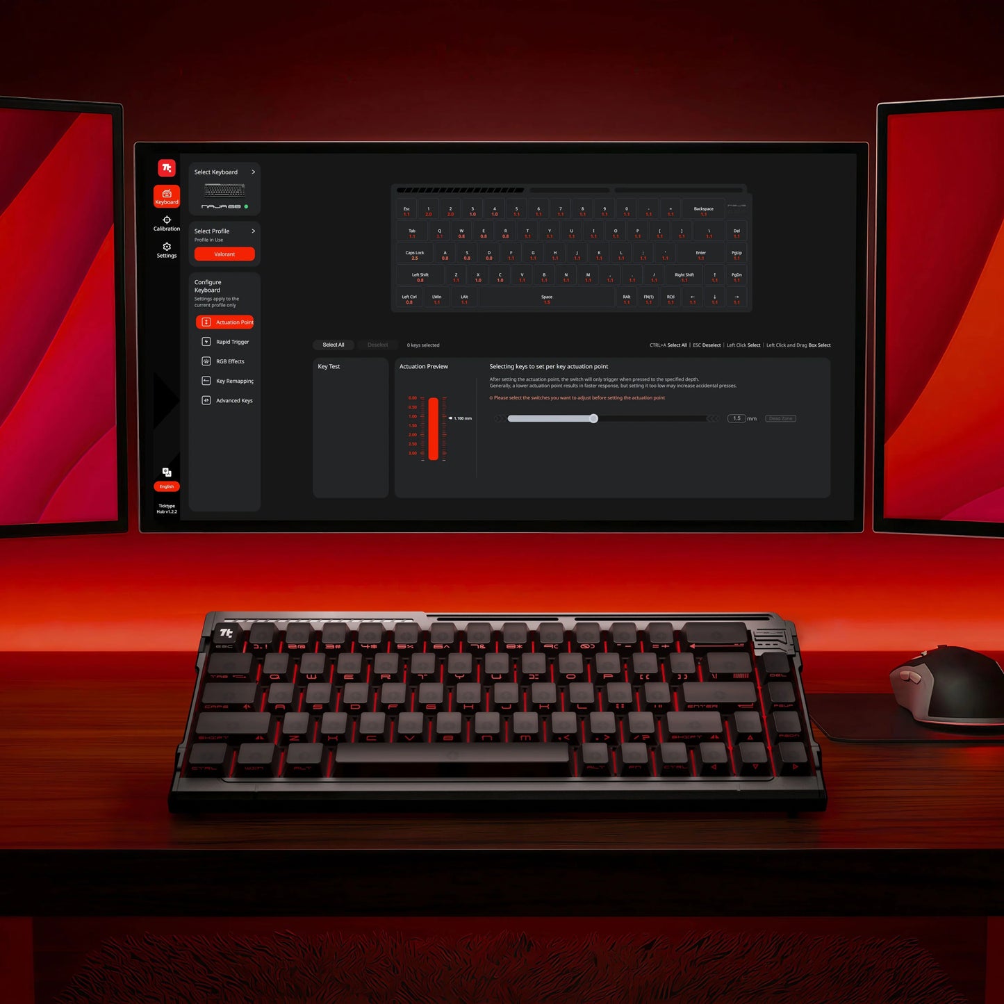NAJA68 Magnetic HE Gaming Keyboard
