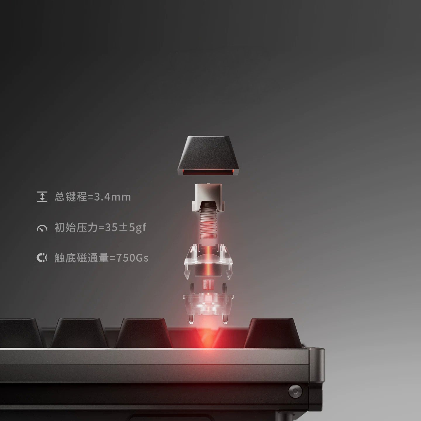 NAJA68 Magnetic HE Gaming Keyboard