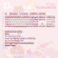 NEKEY Dreamscape Pink Cute Keycap Set, Cherry Profile, Dye Sub PBT