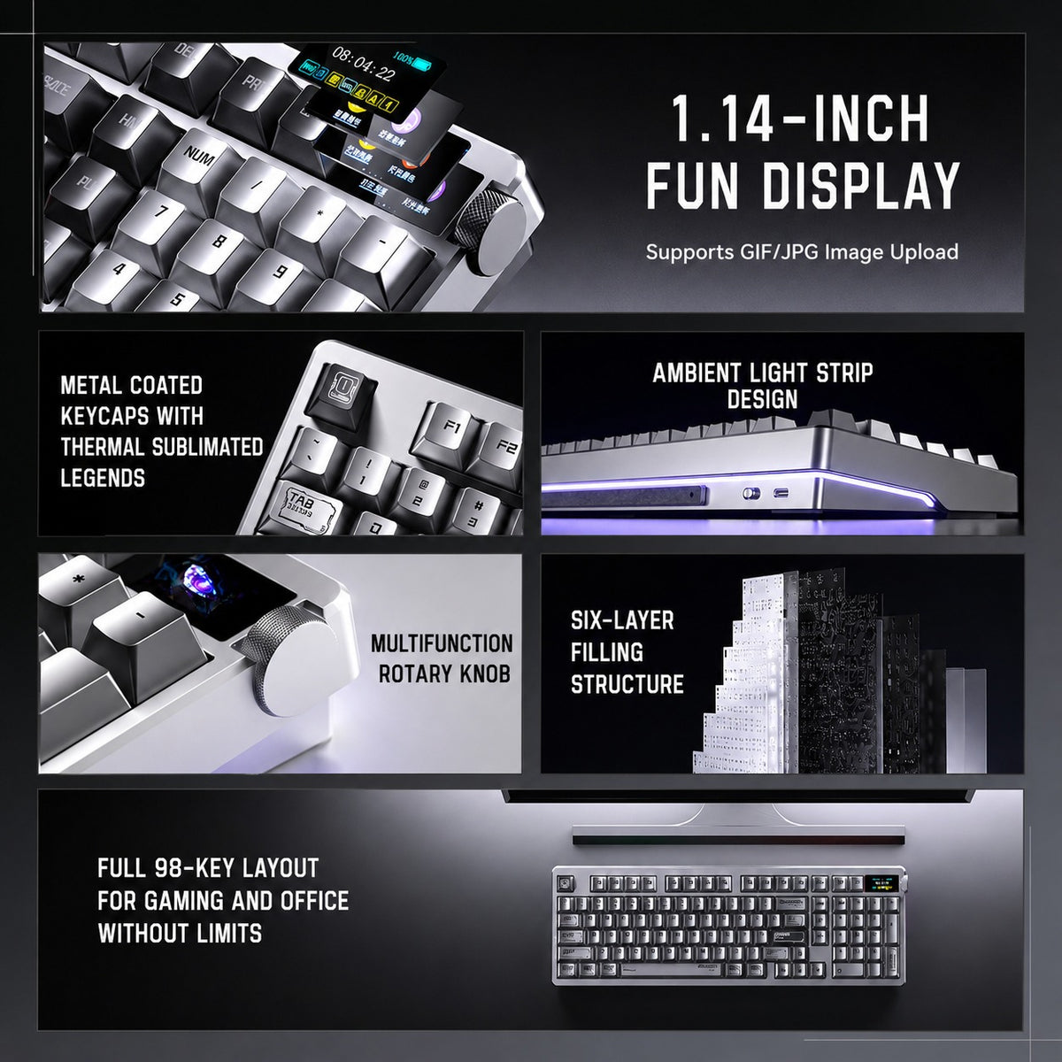 AULA NOVA98 Mechanical Keyboard