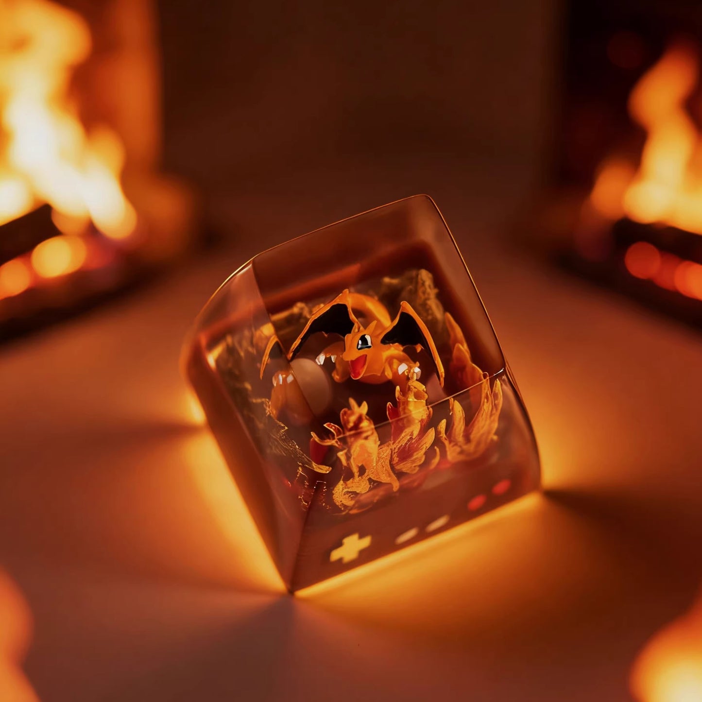 Pokemon Charizard Artisan Keycaps by NS