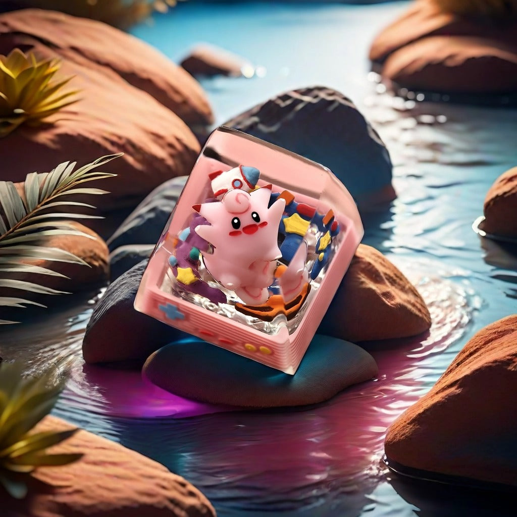 Pokemon Umbreon Artisan Keycaps by NS