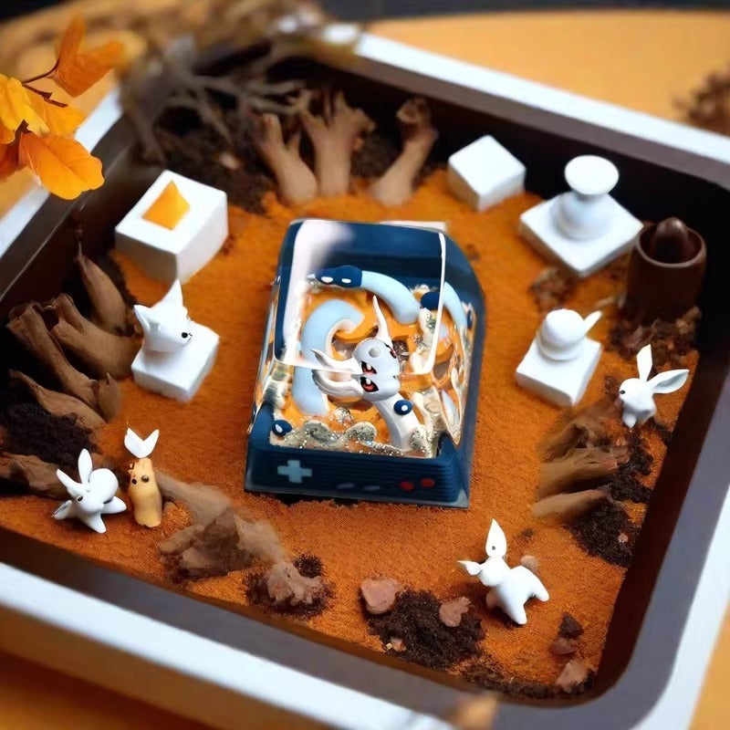 Pokemon Dragonair Artisan Keycaps by NS