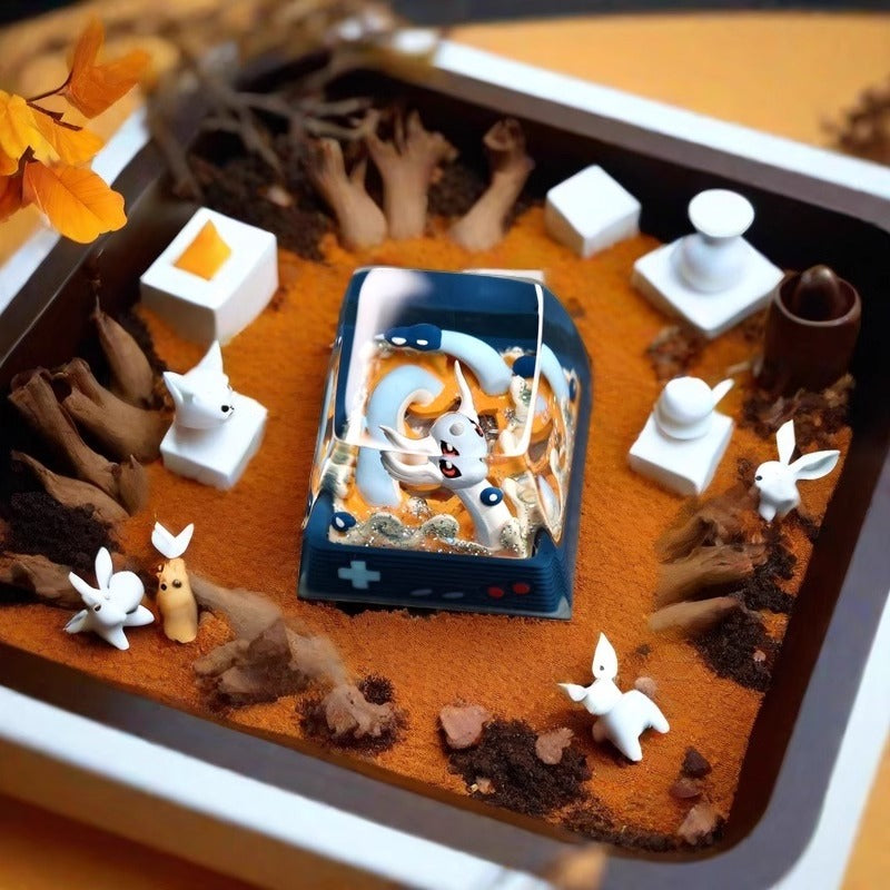 Pokemon Umbreon Artisan Keycaps by NS