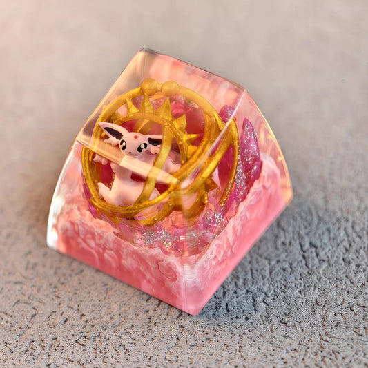 Pokemon Espeon Artisan Keycaps by NS