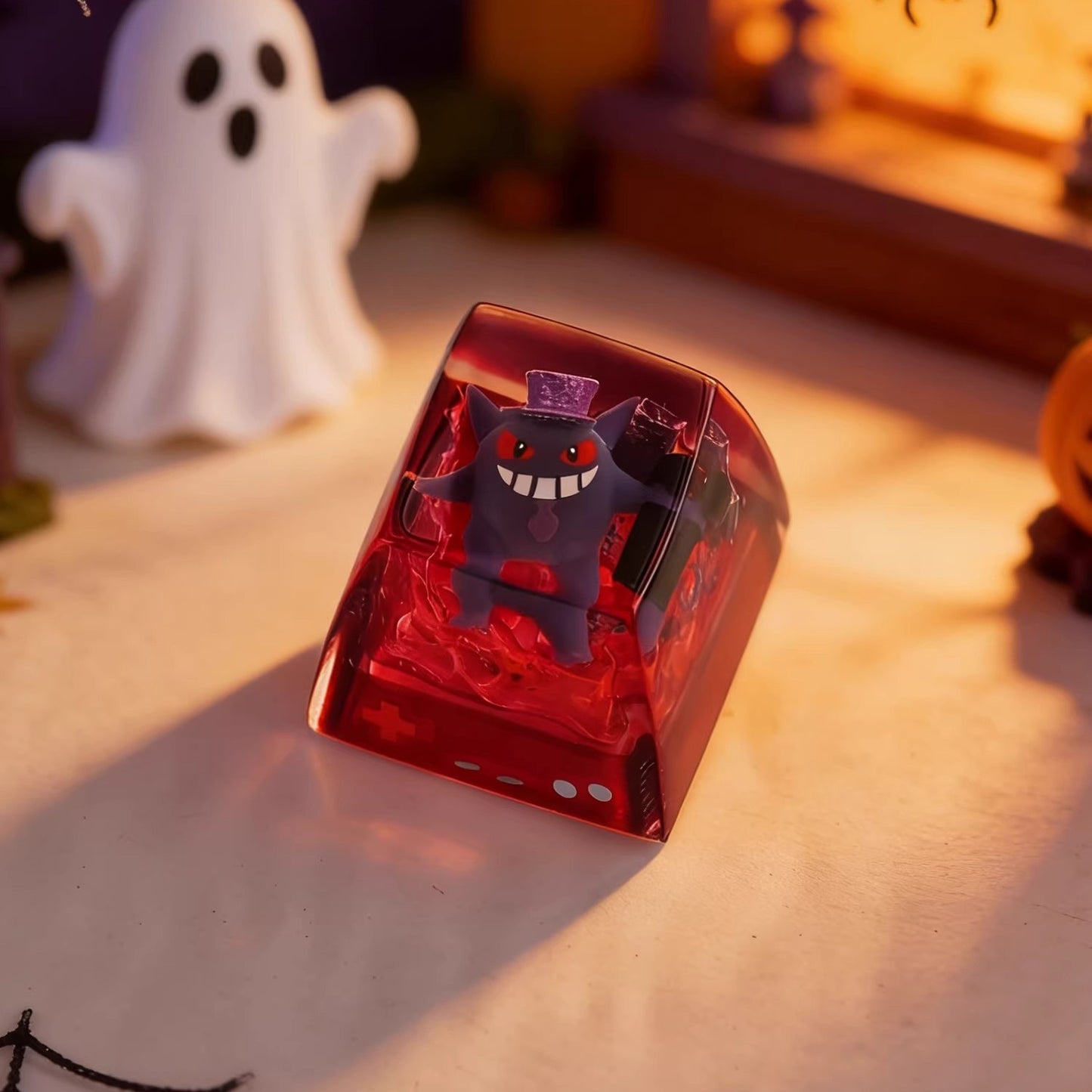 Pokemon Gengar Artisan Keycaps by NS