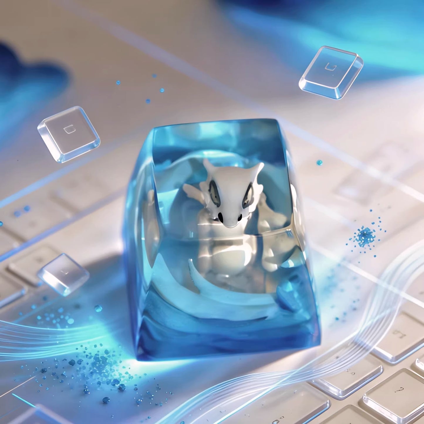 Pokemon Karakara Artisan Keycaps by NS