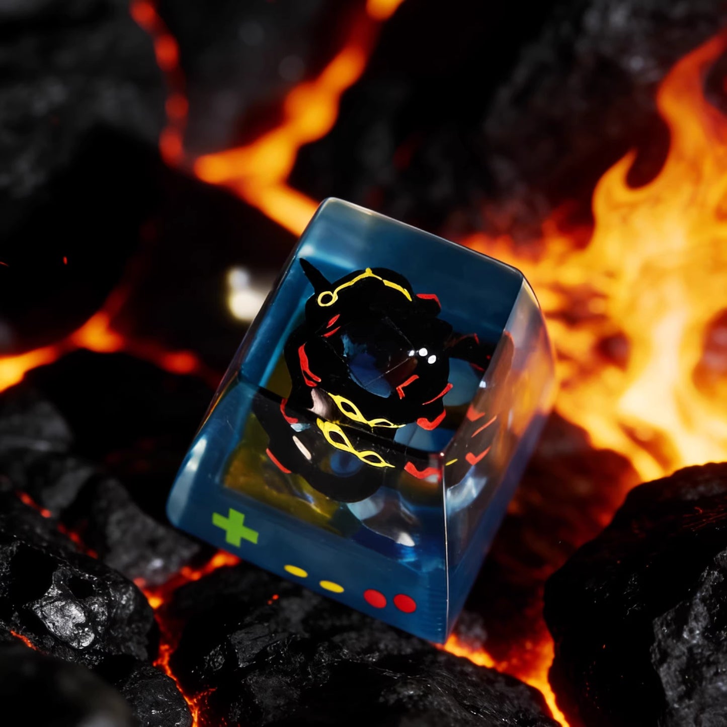 Pokemon Rayquaza Artisan Keycaps by NS