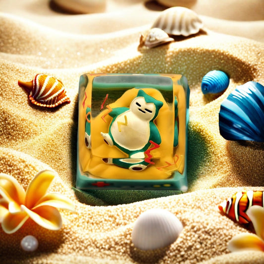 Pokemon Snorlax Artisan Keycaps by NS