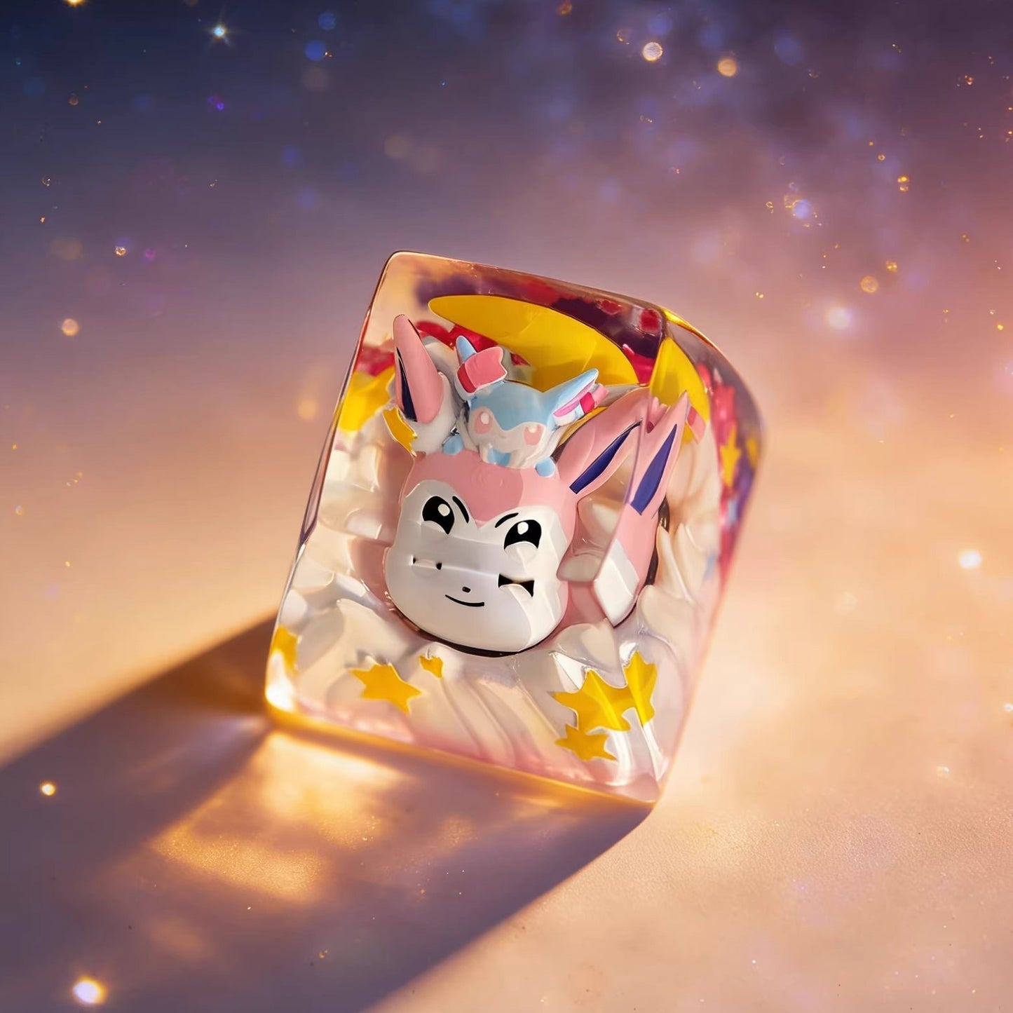 Pokemon Sylveon Artisan Keycaps by NS