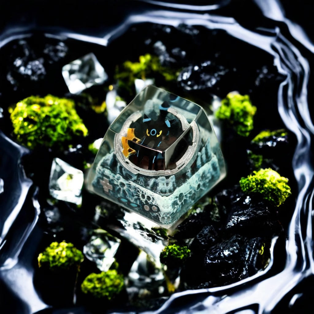 Pokemon Umbreon Artisan Keycaps by NS