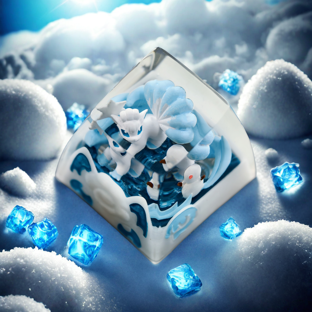 Pokemon Umbreon Artisan Keycaps by NS