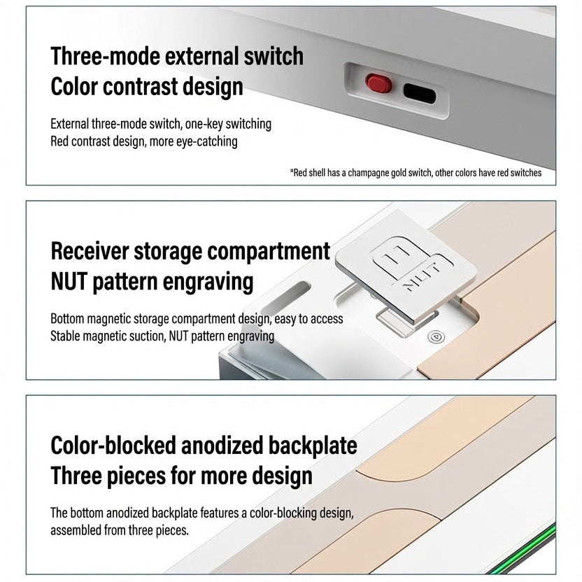 Weikav NUT108 Full Size Mechanical Keyboard