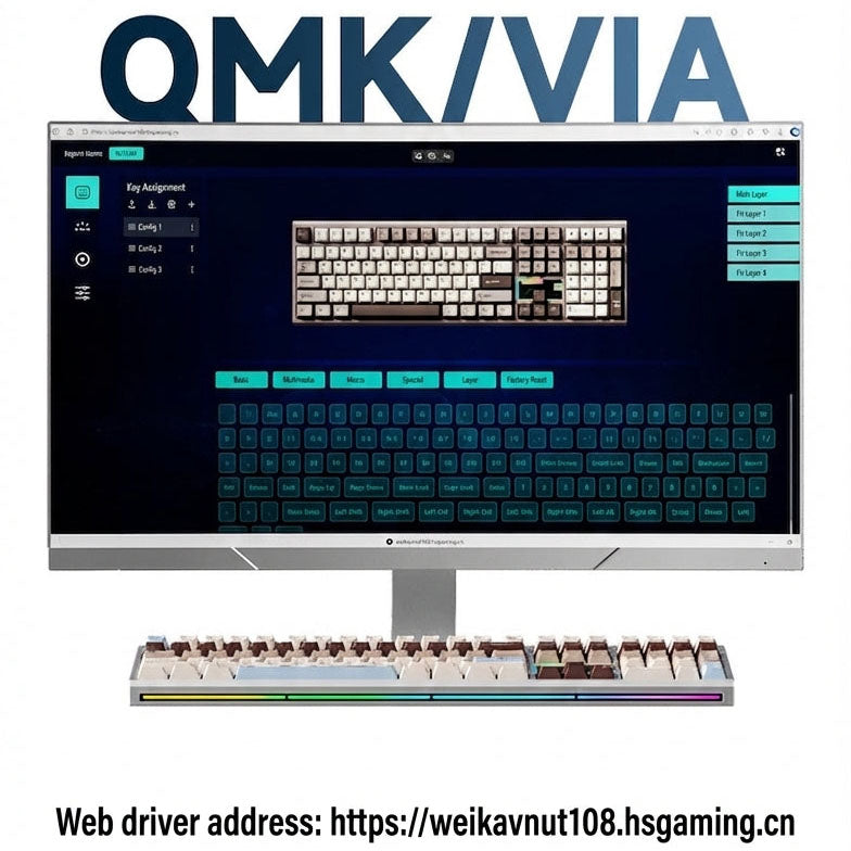 Weikav NUT108 Full Size Mechanical Keyboard