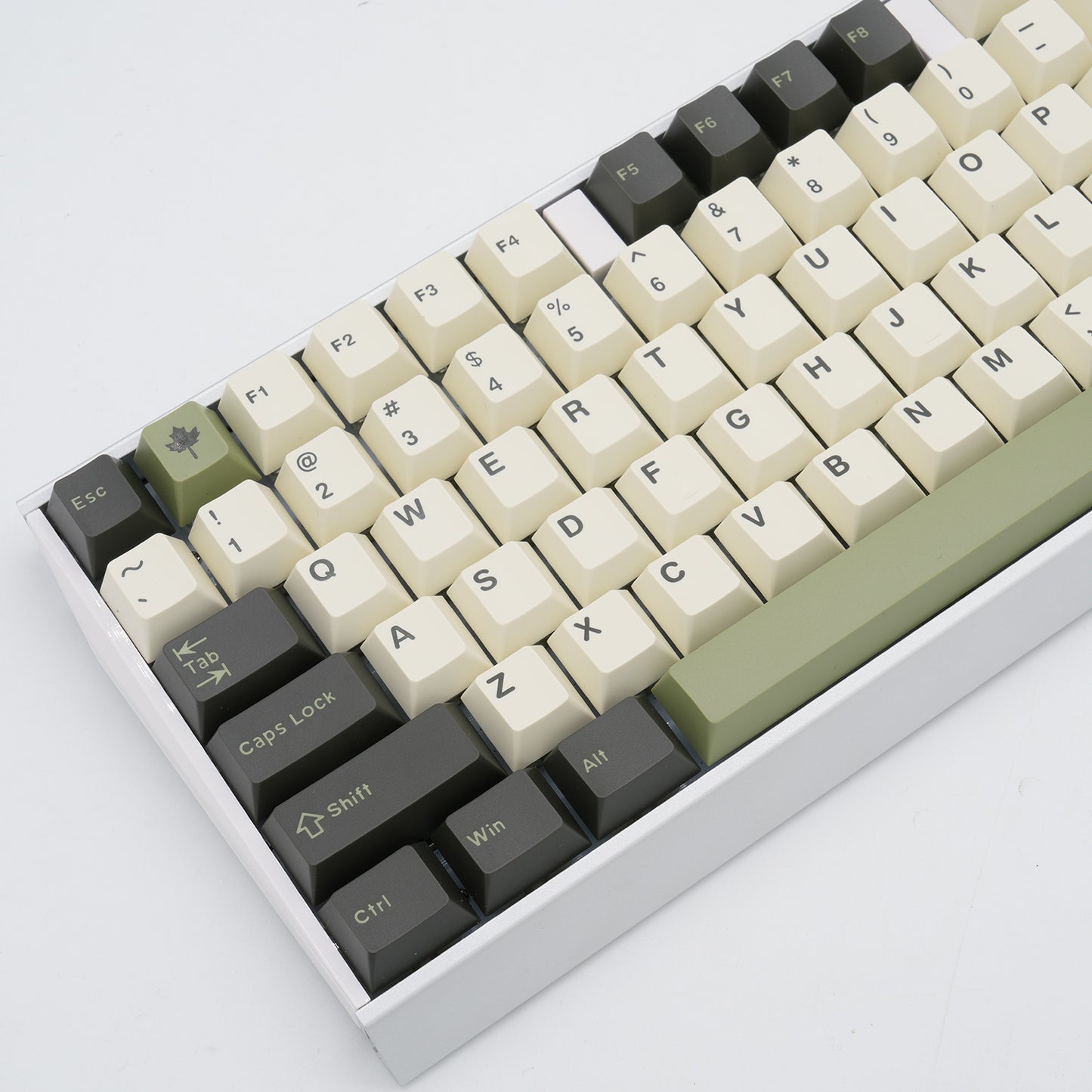 GMK Olive Keycap Set, Cherry Profile, Double Shot ABS Key Cap