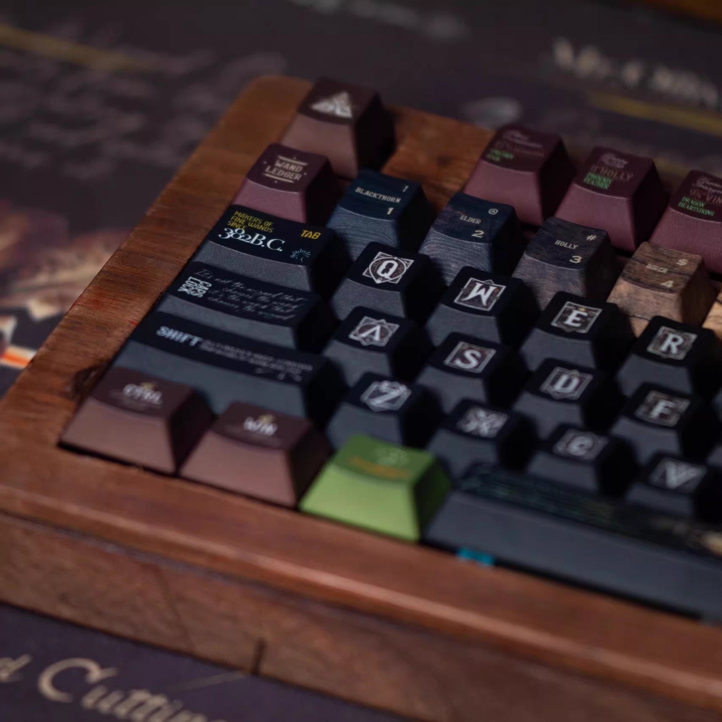 Olivanders Keycap Set, Cherry Profile, Dye Sub PBT Key Cap