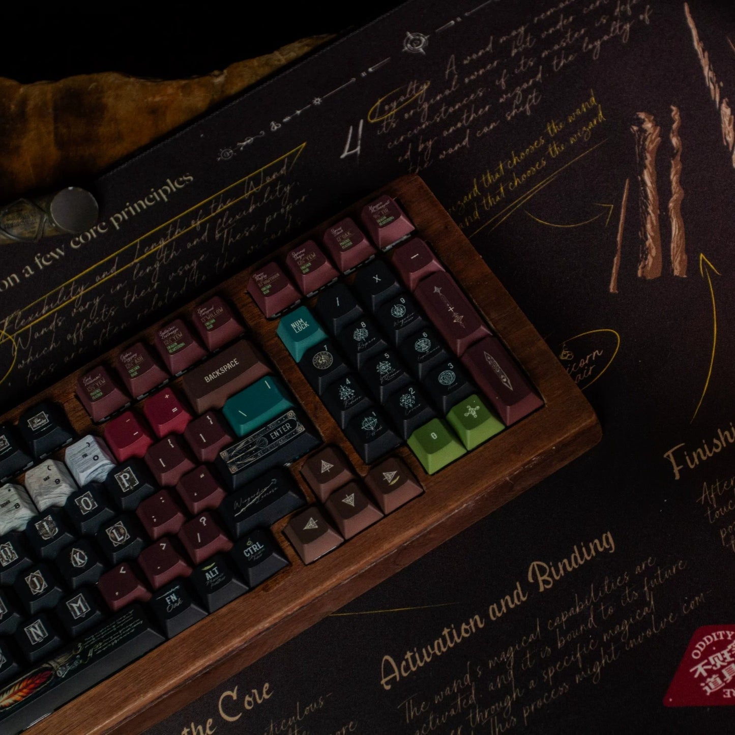 Olivanders Keycap Set, Cherry Profile, Dye Sub PBT Key Cap