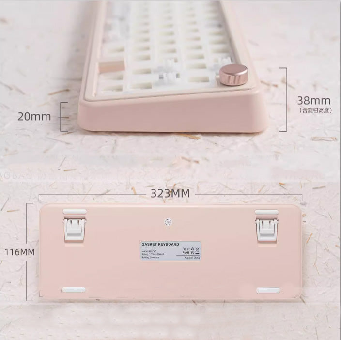 OMO65 Cute Mechanical Keyboard Barebone