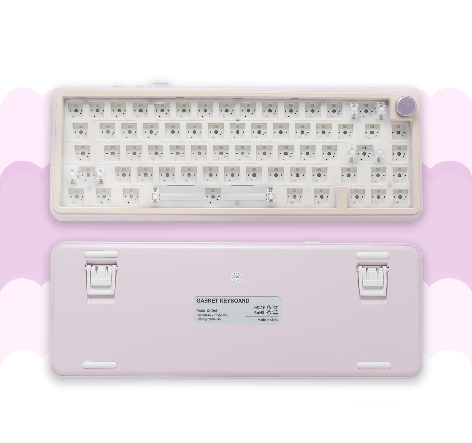 OMO65 Cute Mechanical Keyboard Barebone – Nouvolo