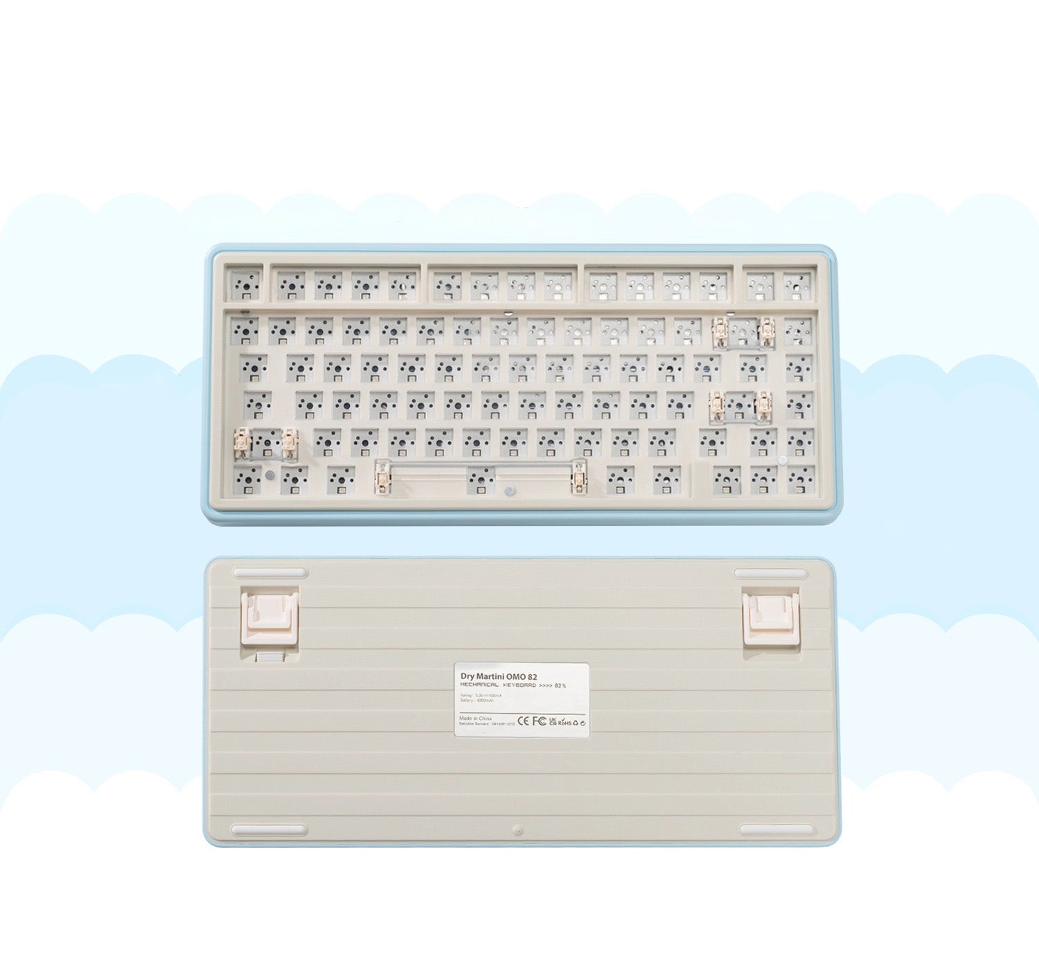 OMO82 Cute Mechanical Keyboard Barebone – Nouvolo