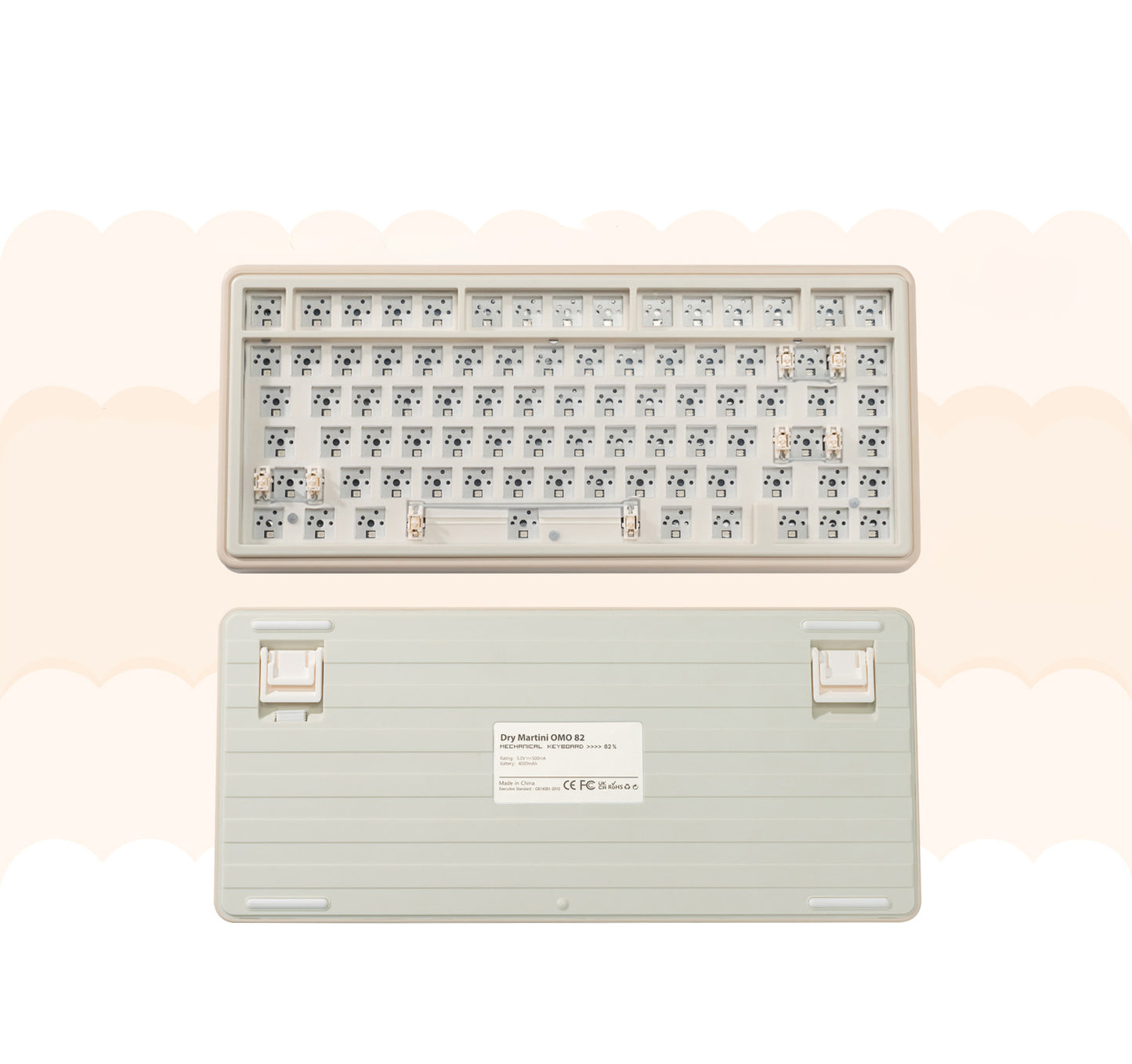 OMO82 Cute Mechanical Keyboard Barebone