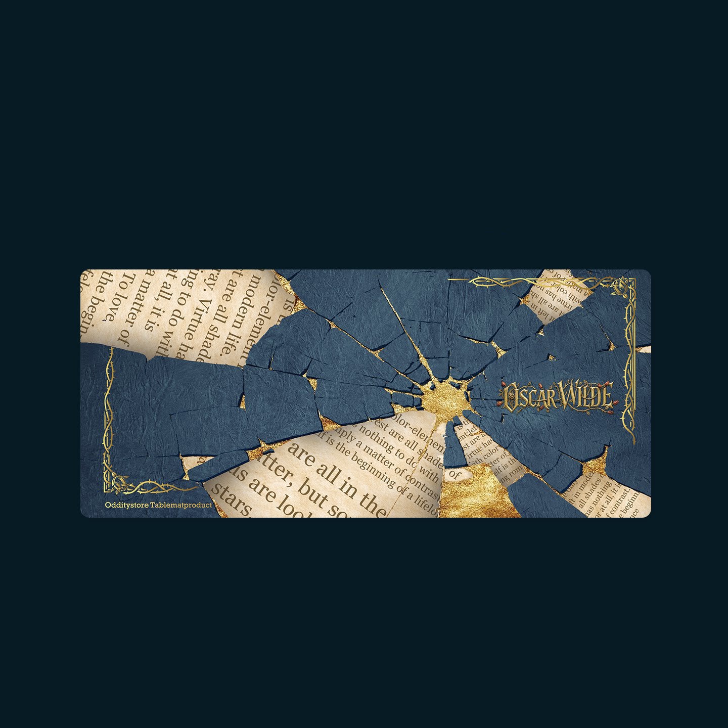 Oscar Wild Keycap Set, Cherry Profile, Metallic Painted Key Cap