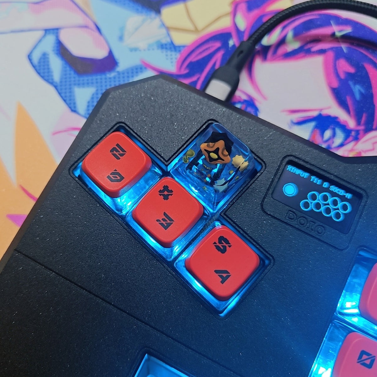 Overwatch Heroes Artisan Resin 3D Keycap