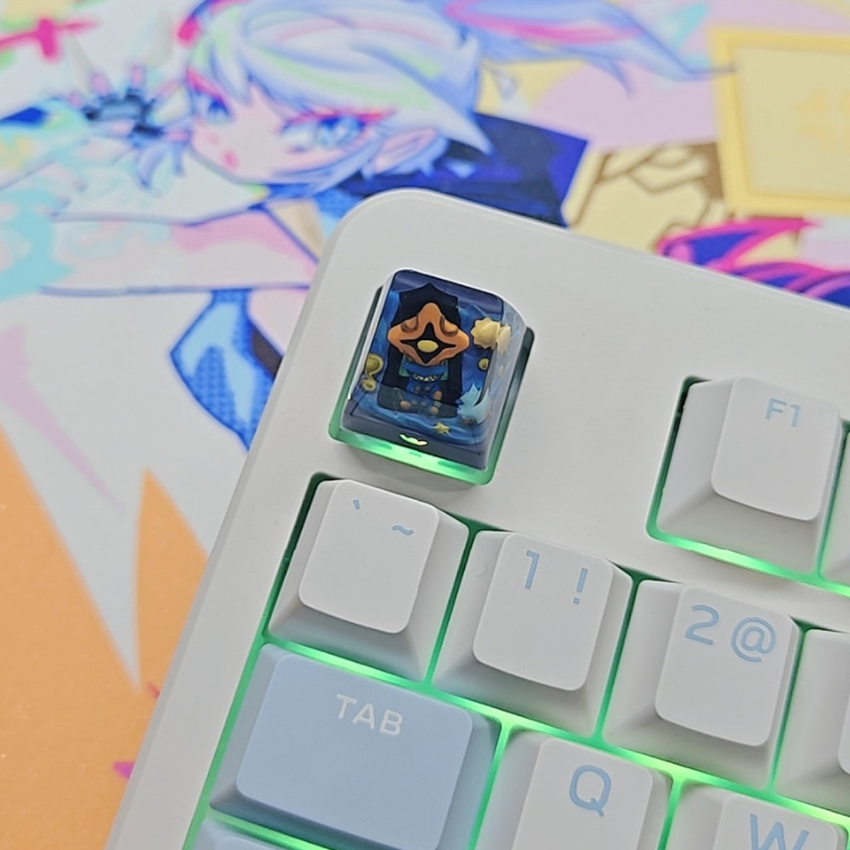 Overwatch Heroes Artisan Resin 3D Keycap