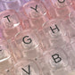 Transparent Gradient Keycap Set, MOA Profile, PC+UV
