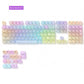 Transparent Gradient Keycap Set, MOA Profile, PC+UV