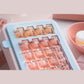 Et Studio Peach Jelly Pudding Transparent Keycap Set, Cherry Profile