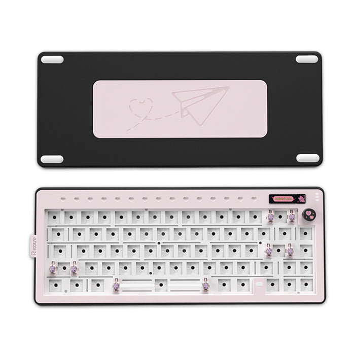 Reccazr Plane66 Aluminum Wireless Mechanical Keyboard Barebone