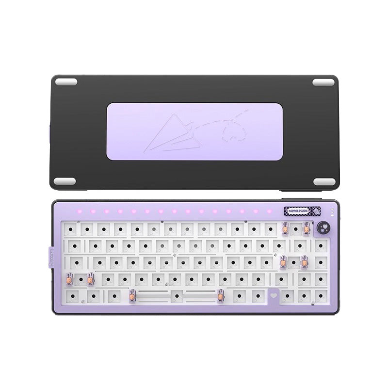 Reccazr Plane66 Aluminum Wireless Mechanical Keyboard Barebone