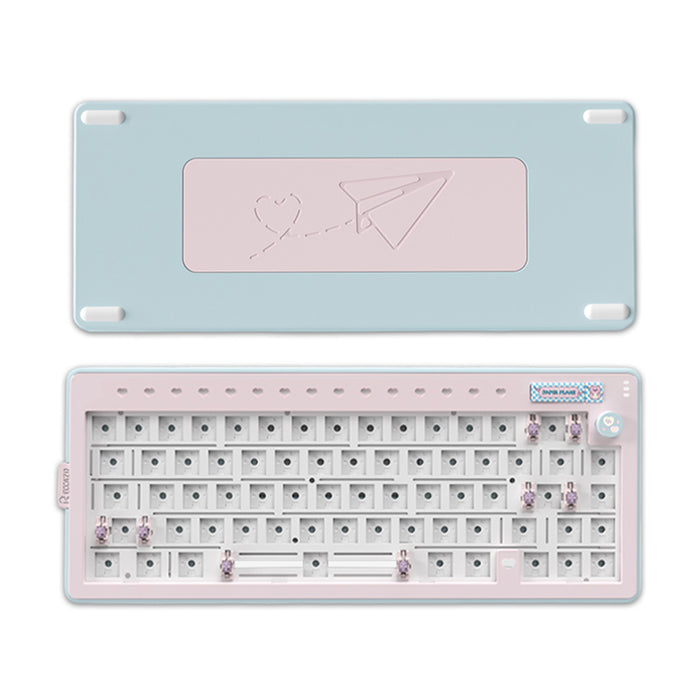 Reccazr Plane66 Aluminum Wireless Mechanical Keyboard Barebone