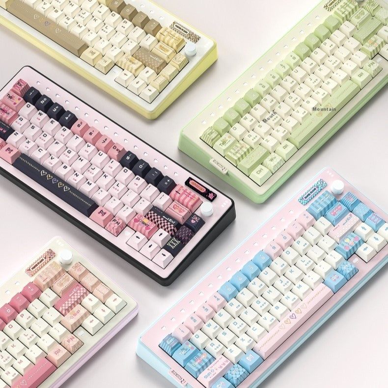 Reccazr Plane66 Aluminum Wireless Mechanical Keyboard Barebone