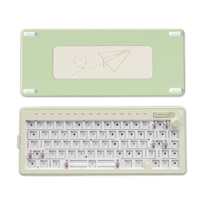 Reccazr Plane66 Aluminum Wireless Mechanical Keyboard Barebone