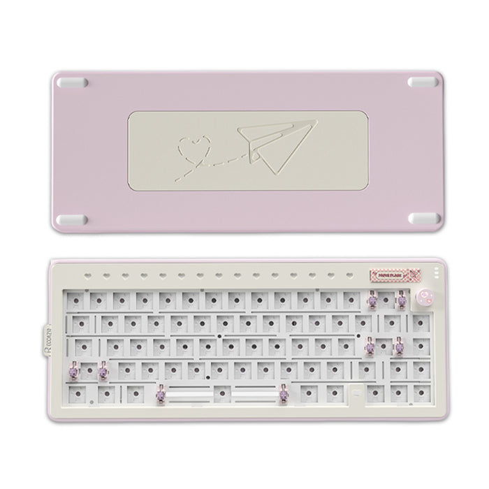 Reccazr Plane66 Aluminum Wireless Mechanical Keyboard Barebone