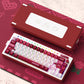 Reccazr Plane66 Rose Edition Custom Mechanical Keyboard