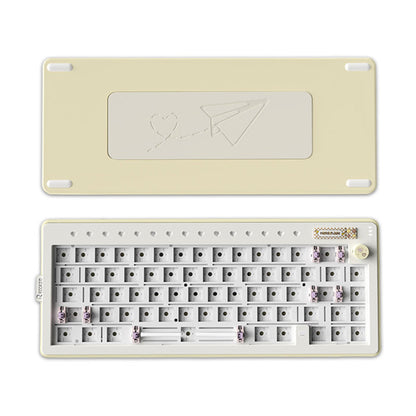 Reccazr Plane66 Aluminum Wireless Mechanical Keyboard Barebone