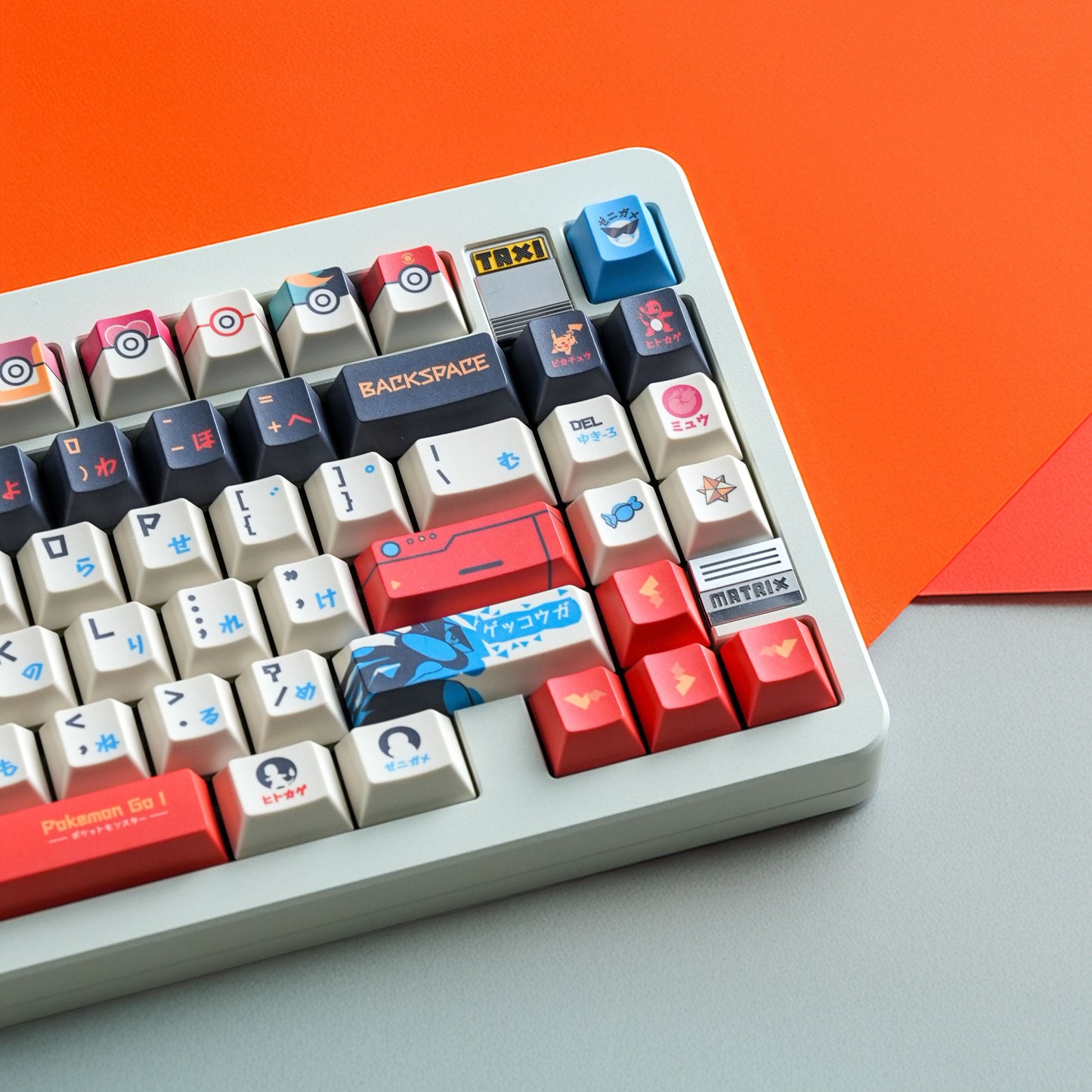 Pokemon Go Keycap Set, Cherry Profile, Dye Sub PBT Key Cap