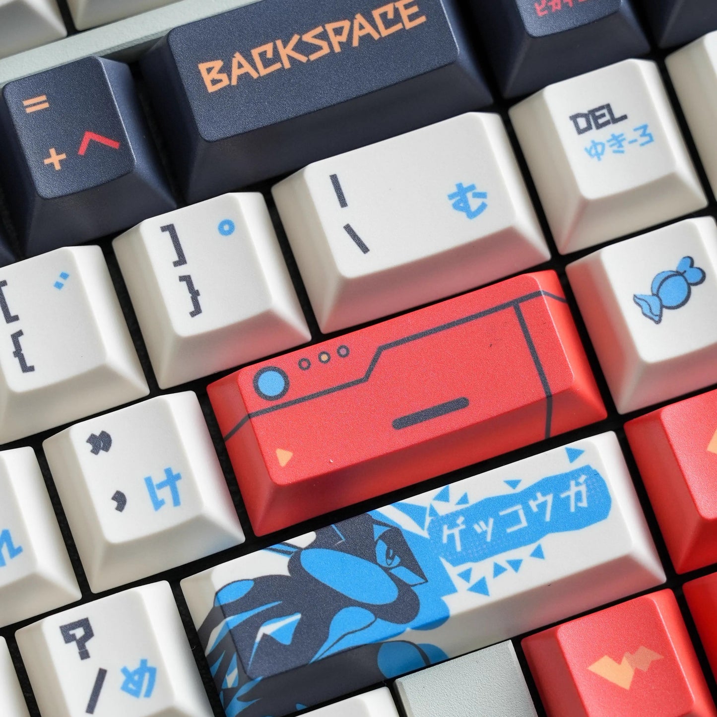 Pokemon Go Keycap Set, Cherry Profile, Dye Sub PBT Key Cap