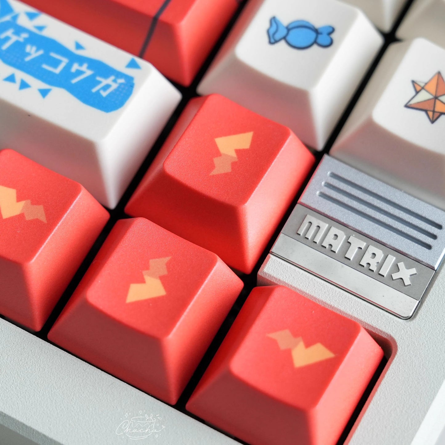 Pokemon Go Keycap Set, Cherry Profile, Dye Sub PBT Key Cap