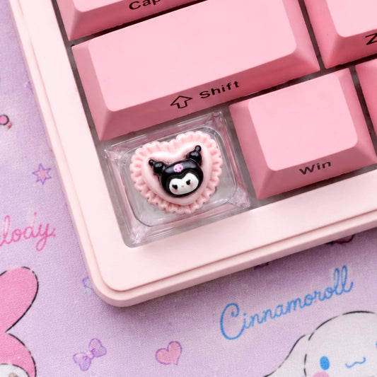 Kuromi Cute Artisan Keycap