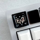 Black Gem Ribbon Cute Artisan Keycap