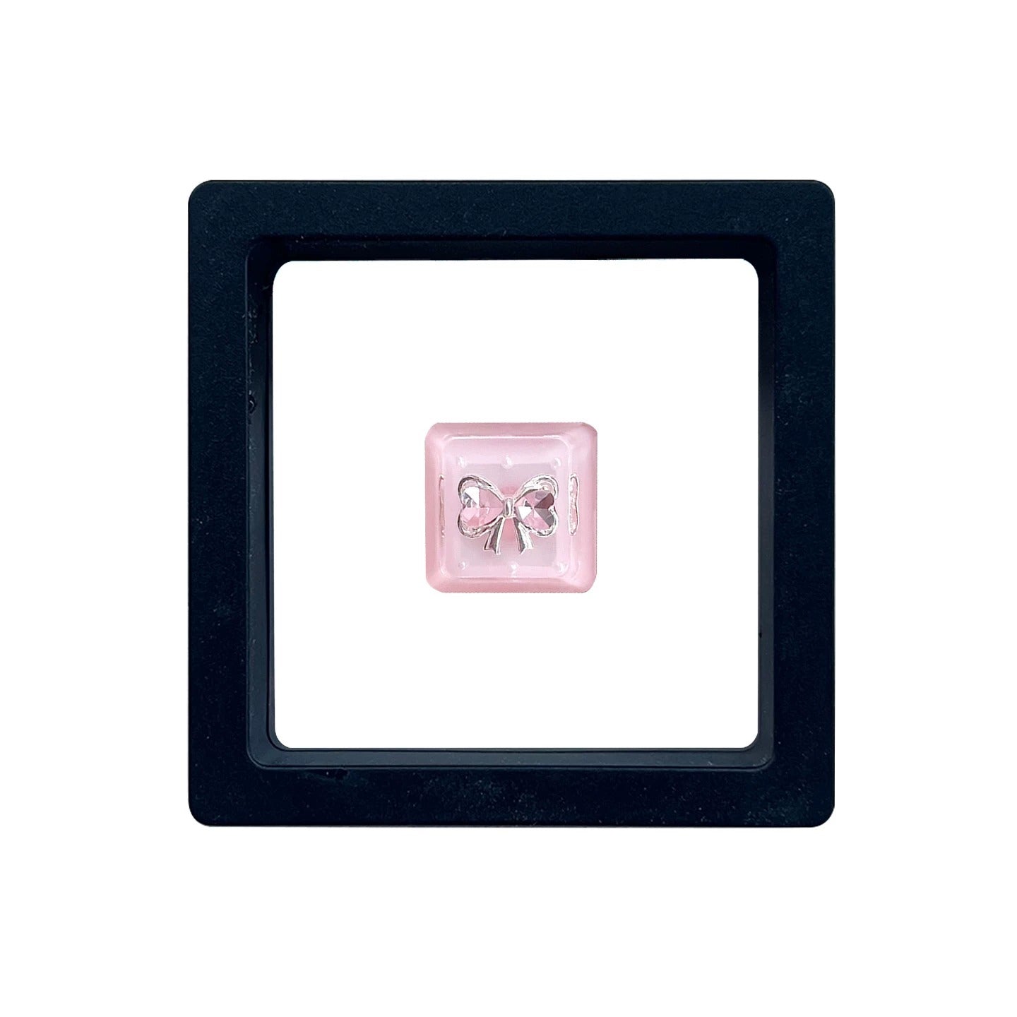 Pink Gem Ribbon Cute Artisan Keycap