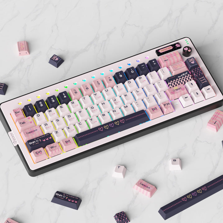 Reccazr Plane66 Aluminum Wireless Mechanical Keyboard Barebone